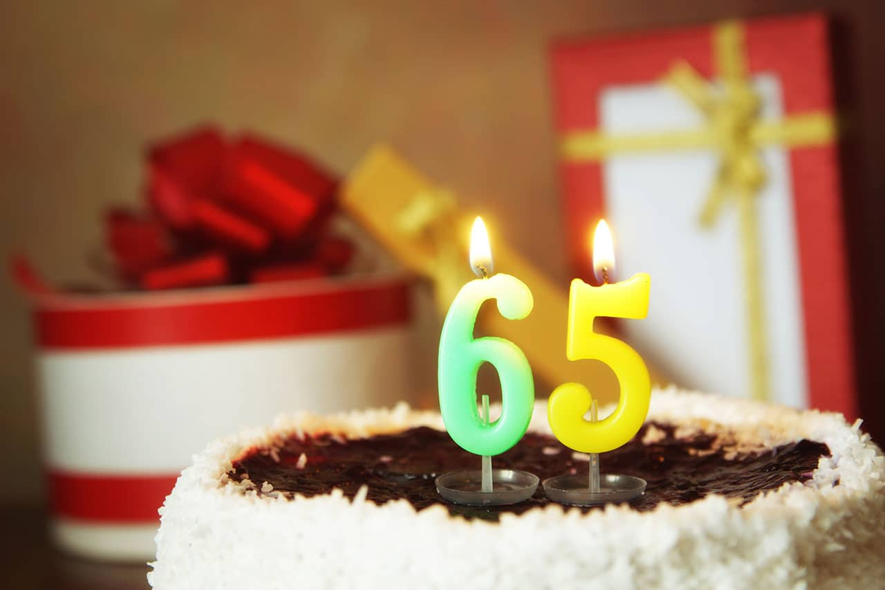 65th Birthday Medicare Insurance Time